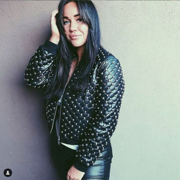 MOSSMAN Heart Break Quilted Black Bomber Jacket - Picture 9 of 13